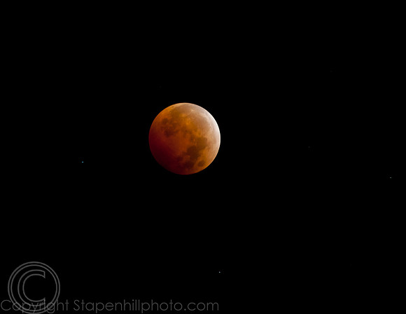 Lunar Eclipse Mammoth, CA
