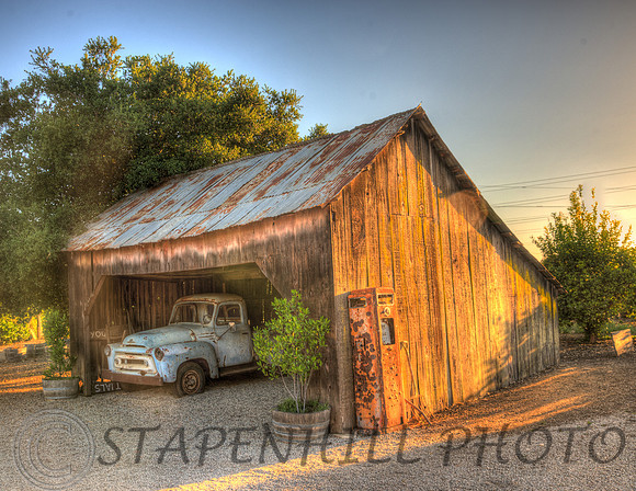 Truck in Barn Nipomo, CA